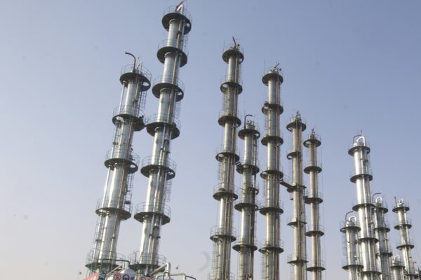 n-pentane distillation tower, production base, factory