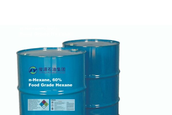 Food Grade Hexane in Blue Drums