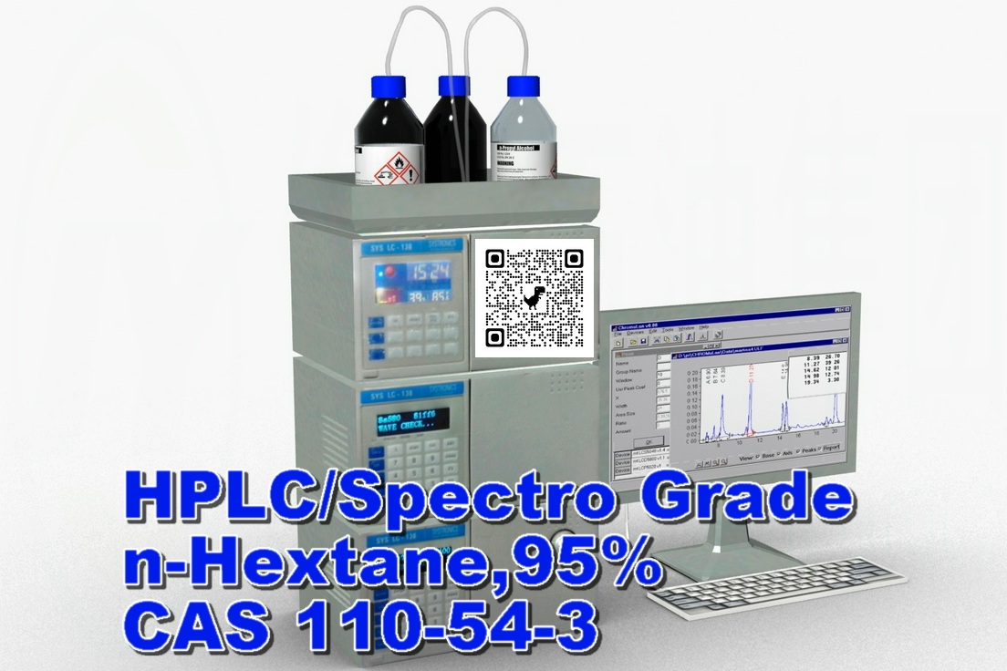 HPLC Grade n-Hexane,95%,CAS 110-54-3