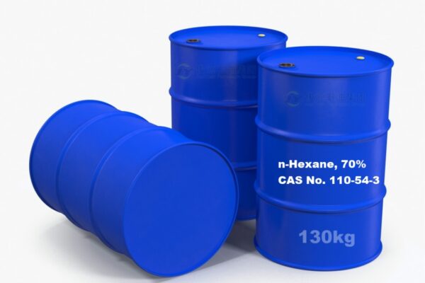 Normal Hexane,70%,CAS NO 110-54-3, in blue steel drums