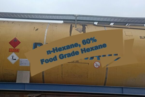 n-Hexane,60% Food Grade,in ISO Tank