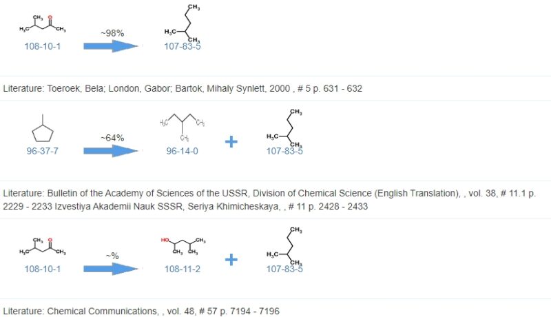 Synthetic Routes of Isohexane