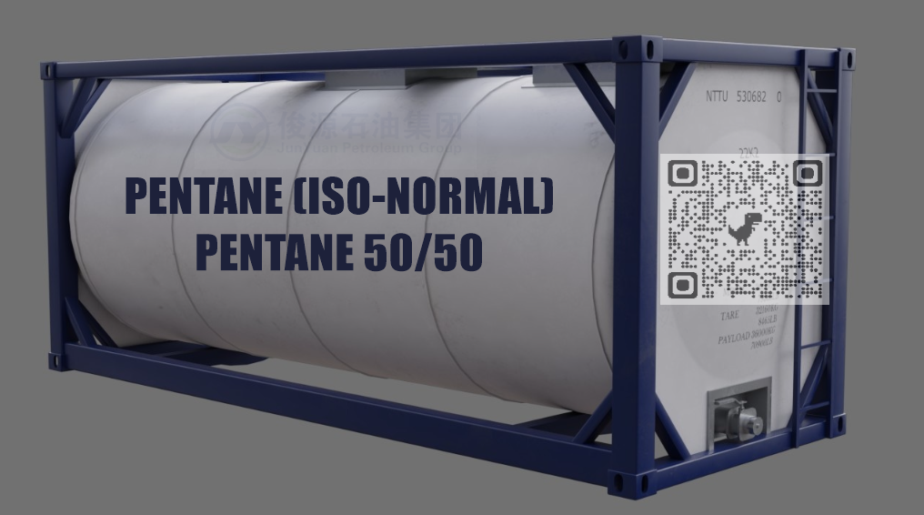 Mixed pentane blowing agent, in which n-pentane and isopentane account for 50%, i.e. pentane 50 / 50