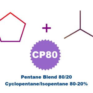 Chemical Structure, Cyclopentane 80%,Cyclopentane Isopentane 80-20%, CP80