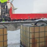 Hydrotreating reactor with catalysts being activated, symbolizing the sulfiding process that converts metal oxides into active sulfides for HDS and HDN reactions.