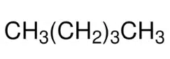 Condensed Structural Formula Condensed formula of n-pentane: CH₃(CH₂)₃CH₃, showing a compact representation of the carbon chain