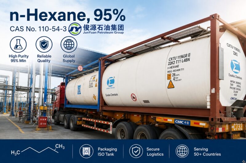 n-Hexane 95% in ISO tank, CAS No. 110-54-3